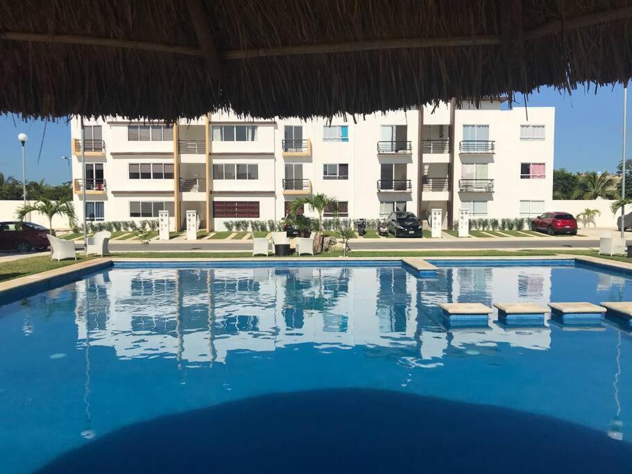 普拉亚卡门Depa De Playa C/Alberca Cerca De La 5A Avenida公寓 外观 照片